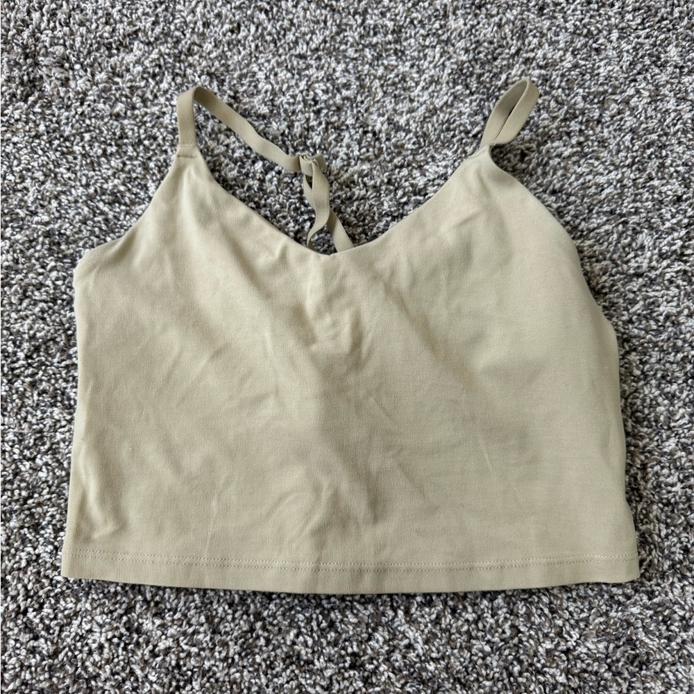 Aerie Offline Tan Athletic Tank Top